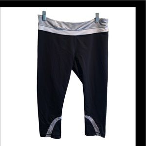 LULULEMON CAPRI WORKOUT YOGA LEGGINGS SZ 10